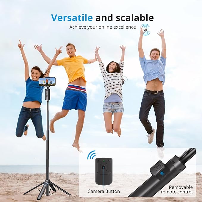 Fuloview Auto Face Tracking Tripod, 360° Rotation Follows Your Movement - Image 5