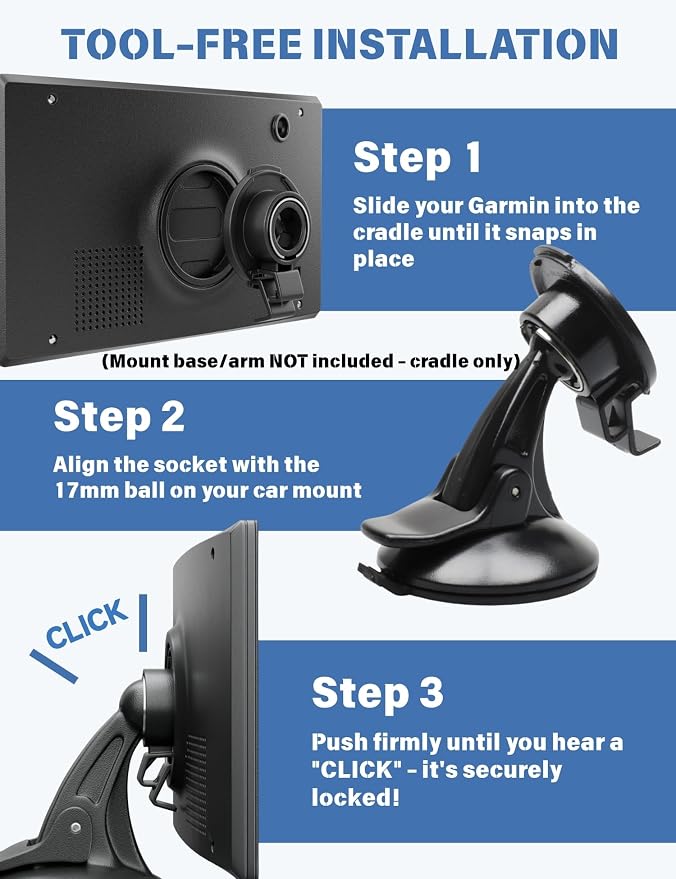 EWAY 4-Pack GPS Bracket Cradle Mount - Image 4