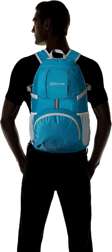 ZOMAKE Lightweight Packable Backpack 35L, Light Foldable Backpacks Water - Image 2