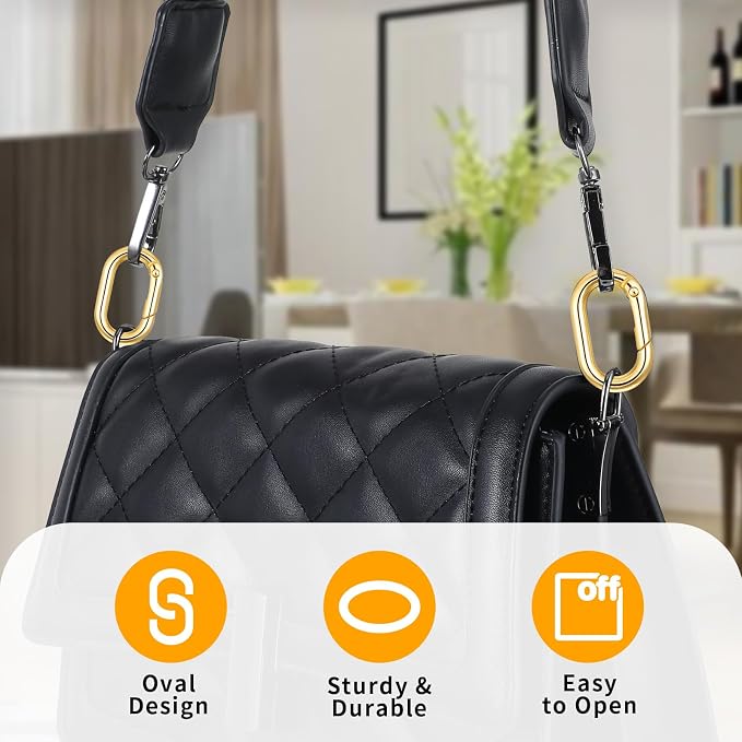 Small Carabiner, O-Ring Key Ring - Image 3
