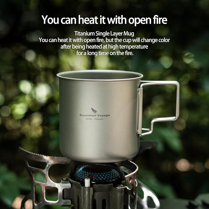 iBasingo 500ml Titanium Cup - Image 4
