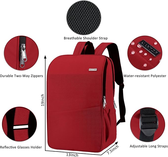 MAXTOP Deep Storage Laptop Backpack Business Anti-theft Backpacks College - Image 5