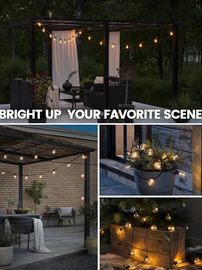 Outdoor String Lights with Remote 50FT - Image 5