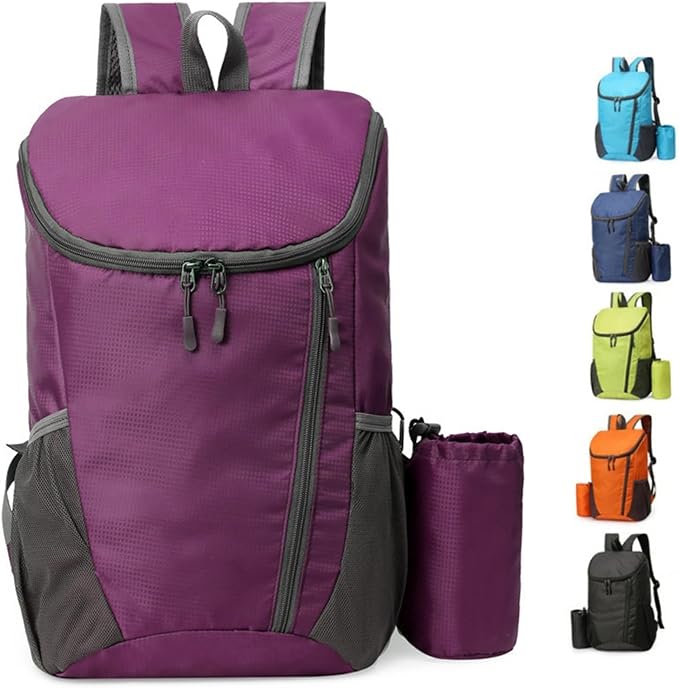 Portable Foldable Backpack Folding Mountaineering Bag, Ultralight Outdoor by Unknown