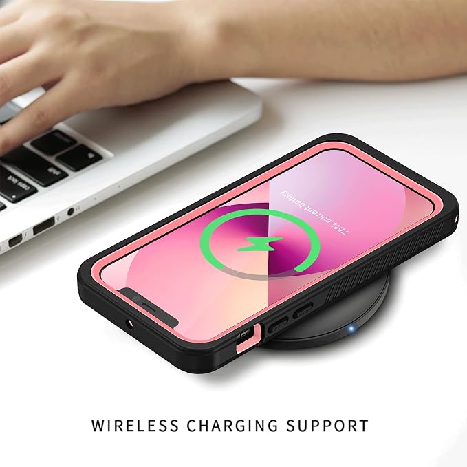 Lanhiem for iPhone 12 Case, Waterproof Dustproof Shockproof Case - Image 7