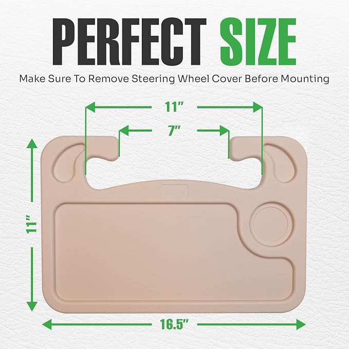 lebogner Steering Wheel Tray, Car Food Trays - Image 7