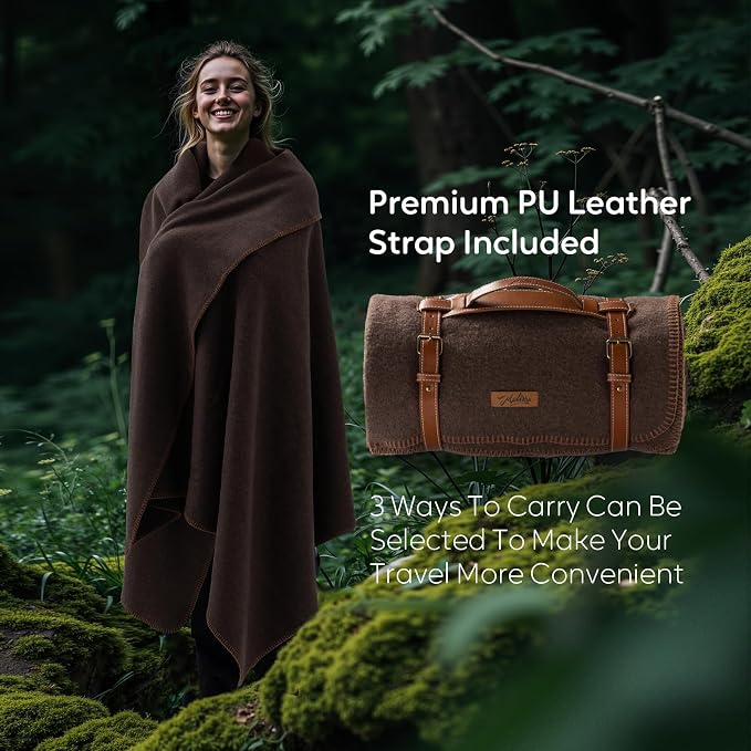 Molithe 100% Wool Blanket, Military Wool Blanket, Sporting Events, Survival Kits - Image 4