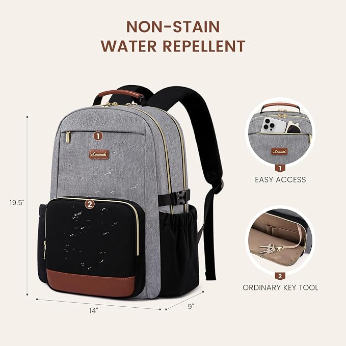 LOVEVOOK Laptop Backpack for Women - Image 4