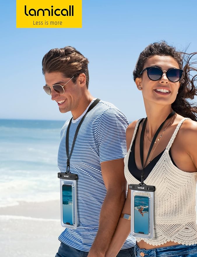 Lamicall Waterproof Phone Pouch Case - Image 7