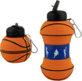 Maccabi Art Clip-On Collapsible 1 Liter, 34 oz. size BPA-Free Silicone by MaccabiArt