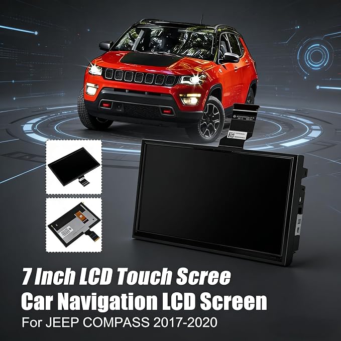 7" Uconnect Screen Replacement LCD Display - Image 3