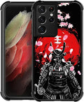for Samsung Galaxy S21 Ultra Case, Sakura Japanese Samurai Pattern Graphic by FKBRCL4U