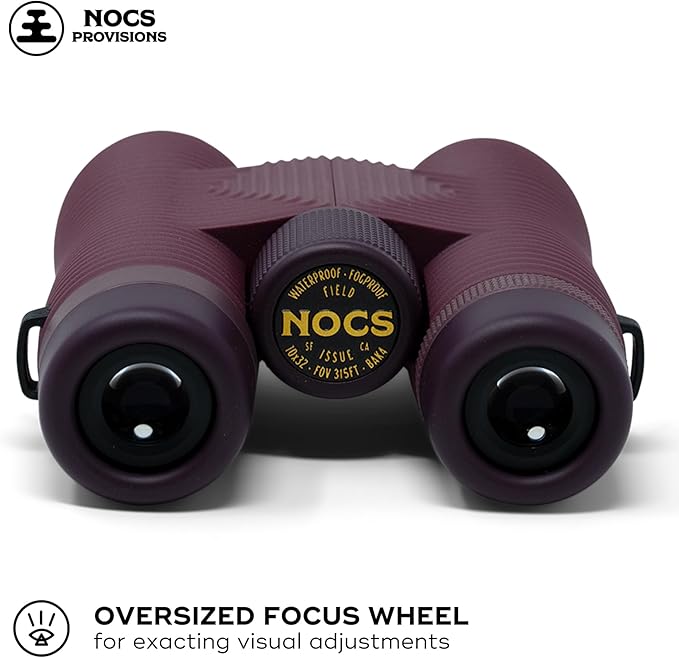 Nocs Provisions Field Issue Compact 10x32 Waterproof Binoculars, Shockproof - Image 2