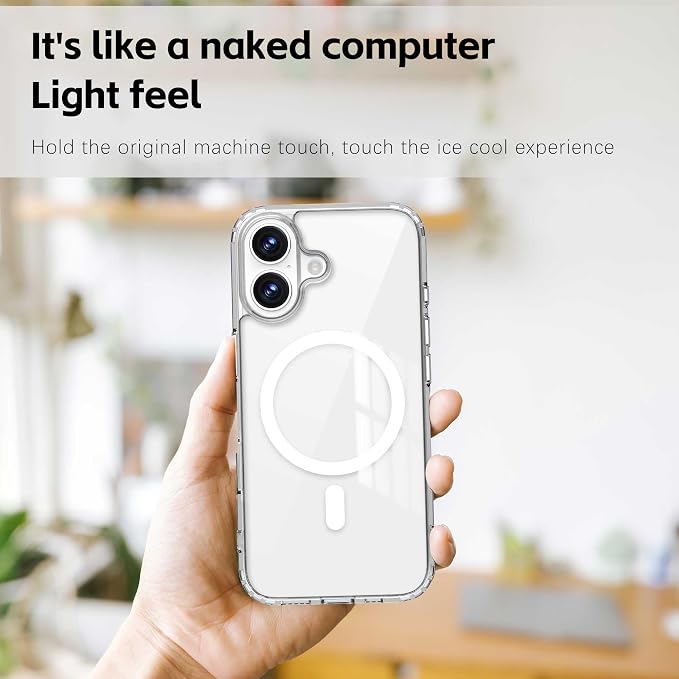 Magnetic Designed for iPhone 17 Case Clear - Image 6