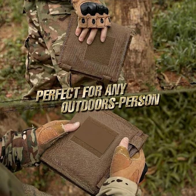 KOSIBATE Map Case, Military Map Protector, Water-Resistant Map Pouch Holder - Image 5