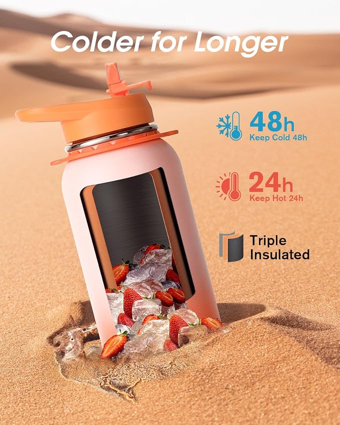Coolflask Insulated Water Bottle - Image 2