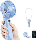 TUNISE Portable Handheld Fan, Portable Fan Rechargeable, 180° Adjustable by TUNISE