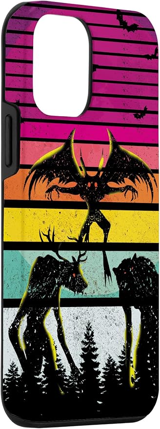 Cryptkin Cute Mothman Cryptid Map Case - Image 3