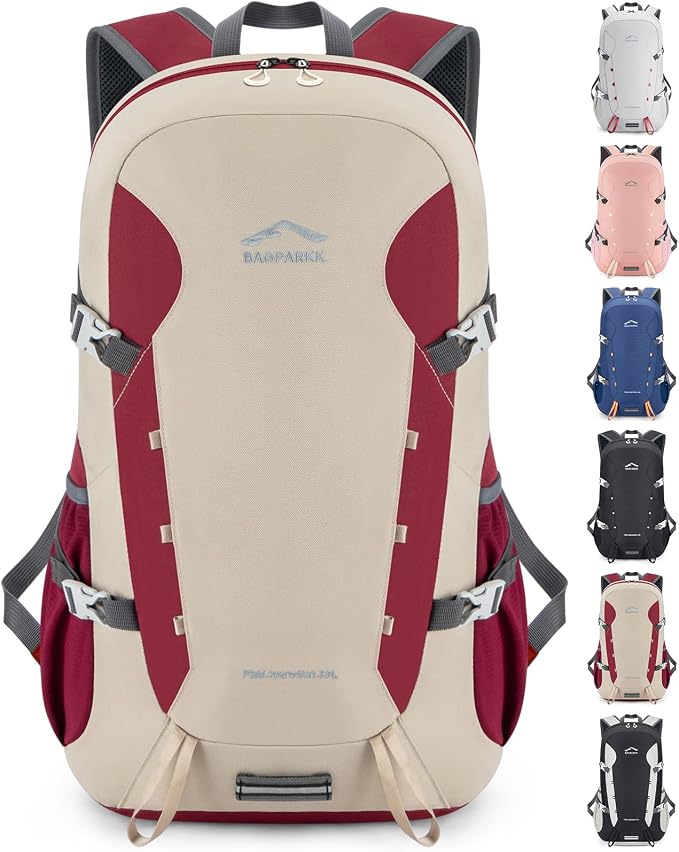 BAGPARKK Hiking Backpack, Large 35L Travel Backpacks by BAGPARKK
