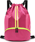 LOKAPEGY Drawstring Gym Bag for Men, Waterproof Drawstring Backpack for Women by LOKAPEGY