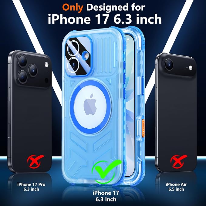 SPIDERCASE Magnetic for iPhone 17 Case Waterproof, 12FT Military Shockproof - Image 2