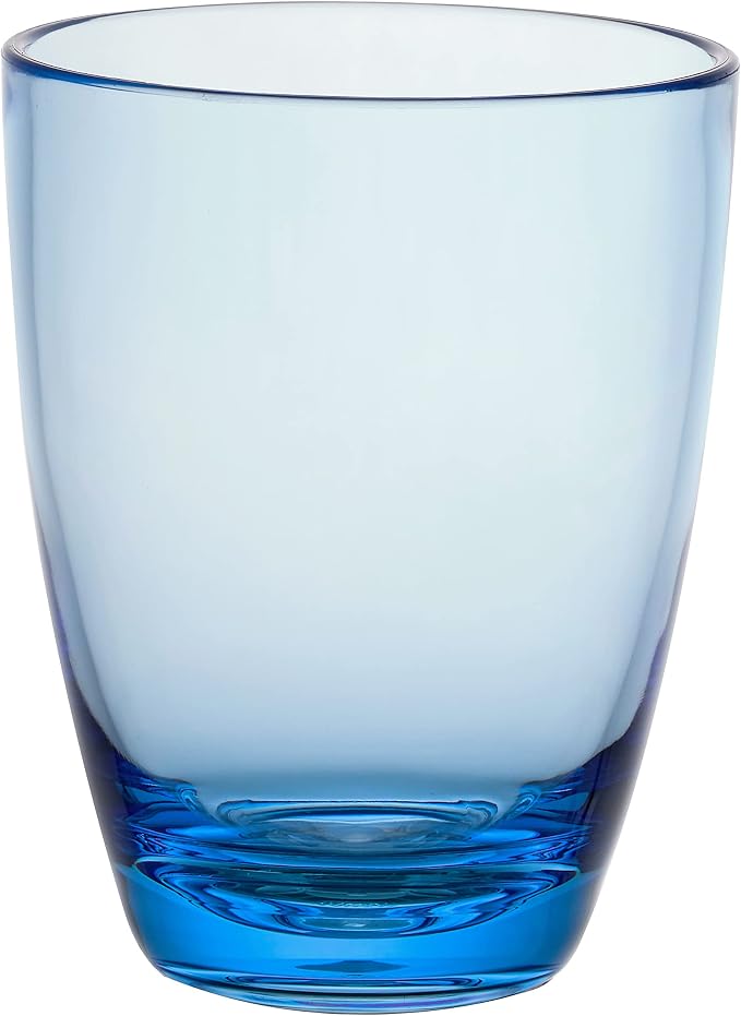 KLIFA- ETON- 15.2 ounce, Acrylic Drinking Glasses Set, BPA-Free Tumblers by KLIFAHome