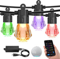 XMCOSY+ 96FT Smart Outdoor String Lights by XMcosy