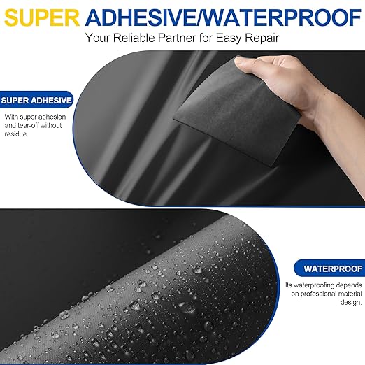 Fabric Repair Tape, Self Adhesive Nylon Repair Patch, Waterproof Outdoor Nylon - Image 3