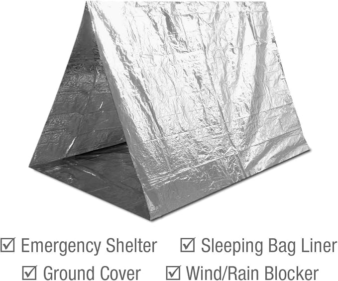 Swiss Safe 10 Pack Mylar Emergency Blankets - Image 5