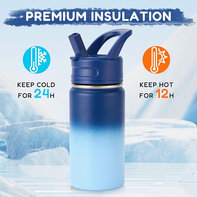 Fijinhom 12oz Water Bottle for School, Water Bottles - Image 5
