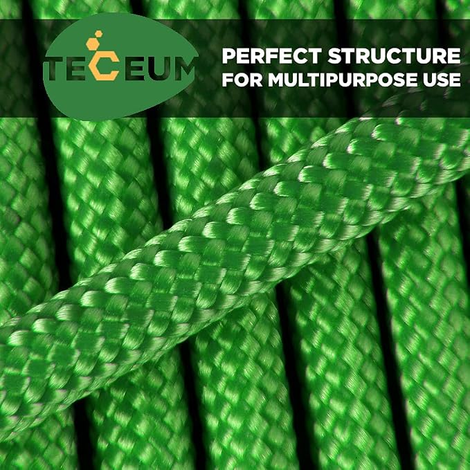 TECEUM 5/32" Paracord Rope 1000 – 1000ft / 200ft / 100ft / 50ft – Tactical - Image 5