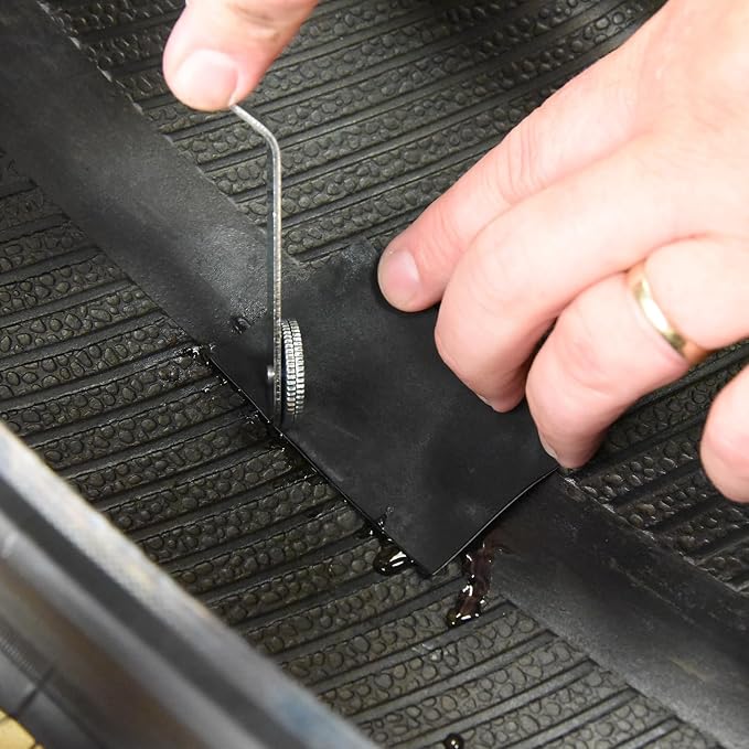Slime 20189 Tire Repair Kit, Rubber Patches, 27 Pieces - Image 4