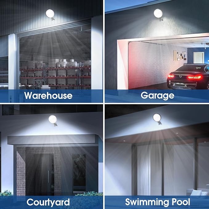 LED Barn Light, 150W 20000LM Dusk to Dawn Outdoor Security Light, 150° - Image 7
