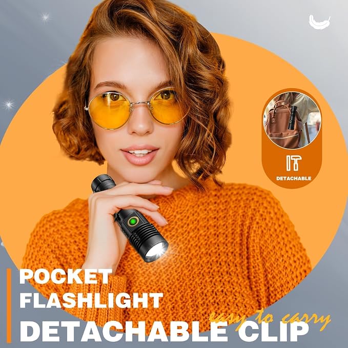 Hoxida LED Rechargeable Flashlights High Lumens - Image 6