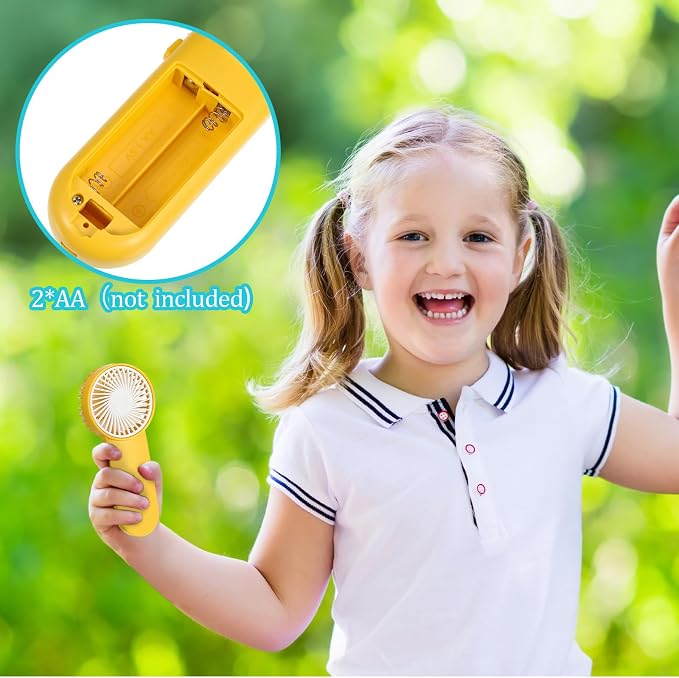 Sumind 64 Pcs Small Personal Portable Fan Mini Handheld Bulk 1 Speed Electric - Image 6