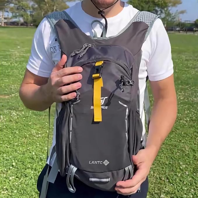 SKYSPER Small Hiking Backpack - 25L Travel Daypack Lightweight Bag Water - Image 6