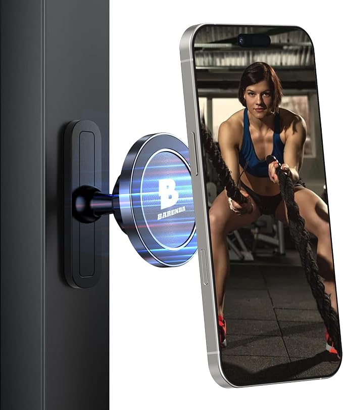 Magnetic Phone Holder for Gym by Unknown
