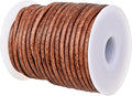 GENIQUE Real/Genuine Round Leather String Cord by GENIQUE