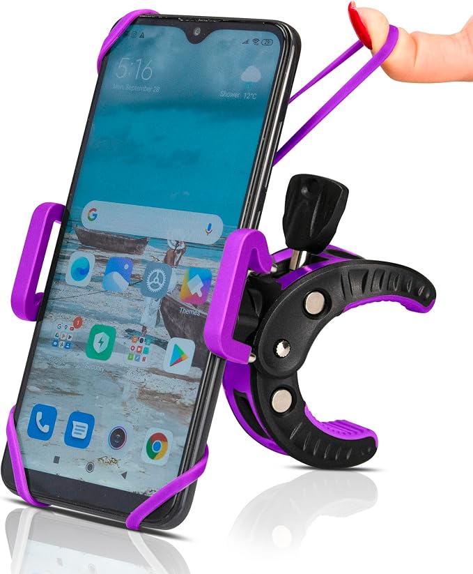 Baby Stroller Phone Holder, Shopping Cart, Golf Cart, Push Cart, Bike Phone by Sheer+Living