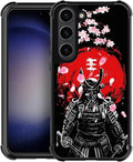 for Samsung Galaxy S23 Case, Sakura Japanese Samurai Pattern Graphic Design by FKBRCL4U