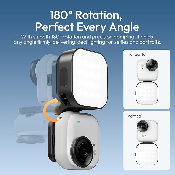 Ulanzi IN07 Mini Magnetic LED Vlogging Light - Image 3