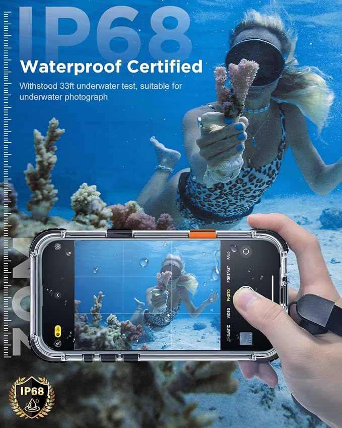 for iPhone 16 Pro Max Waterproof Case - Image 3