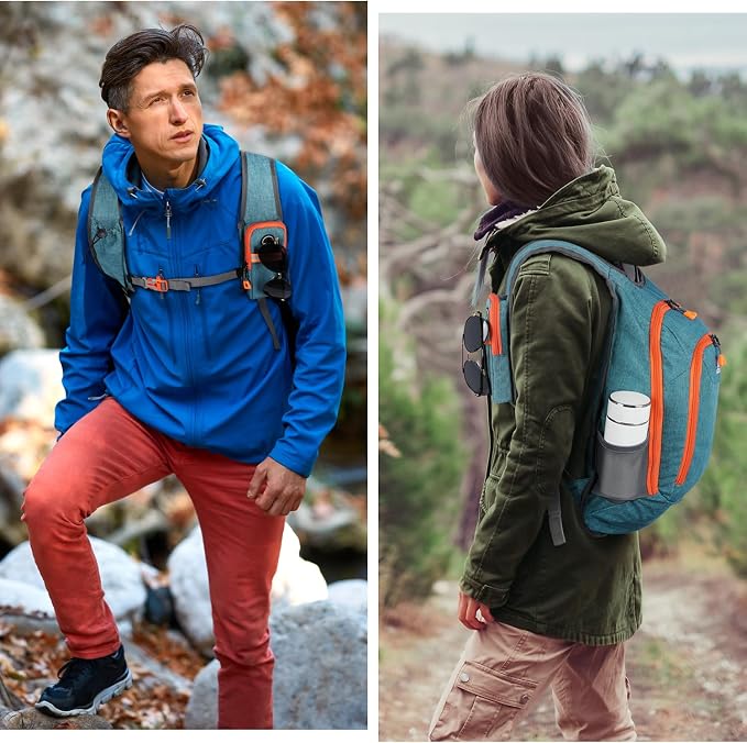 Esup 15L Small Hiking Backpack Foldable Lightweight Travel Day Pack Packable - Image 6