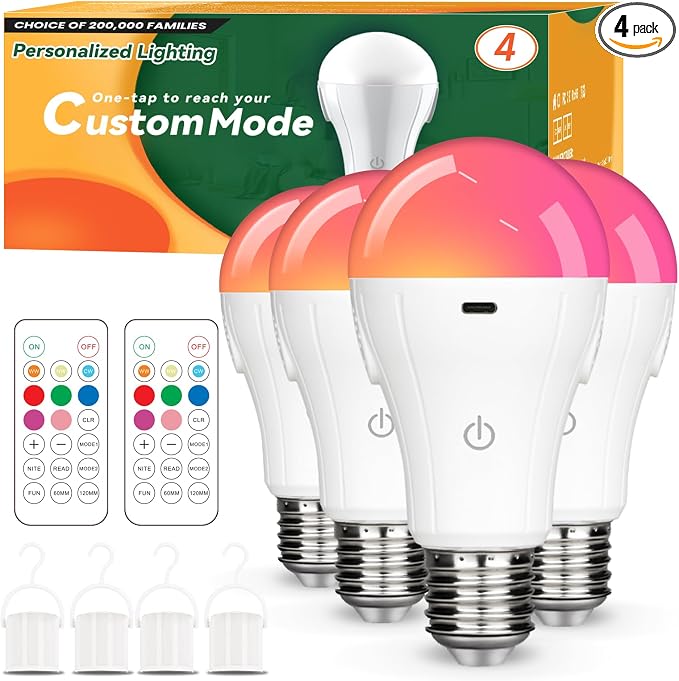 Neporal MagicGlow Rechargeable Light Bulb by Neporal