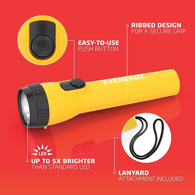 Eveready LED Flashlight Bright Reliable Flashlights - Image 3
