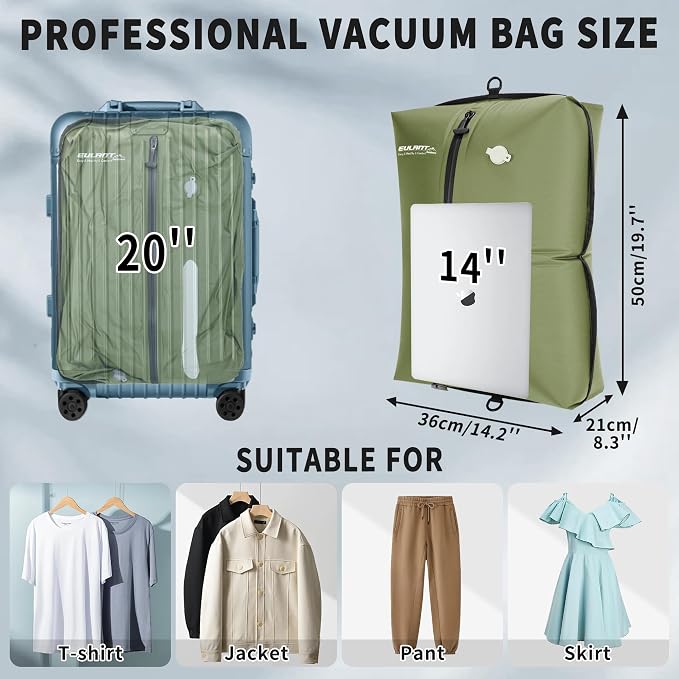 Reusable Vacuum Bags for Travel - Image 2