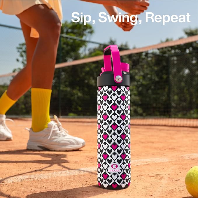 ENCOOL Valentine's Day Insulated Water Bottle - Image 3