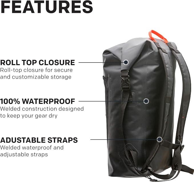 Grundéns Bootlegger Roll Top Backpack | Waterproof - Image 4