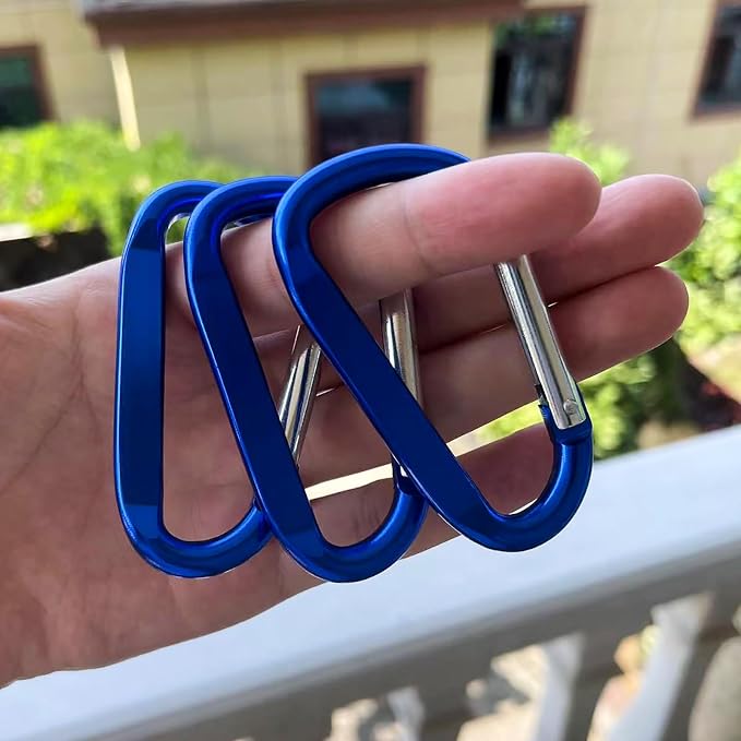 3" Aluminum Carabiner Clips - Image 6