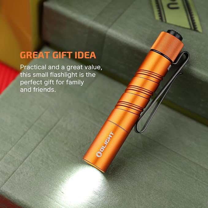 OLIGHT I3T 2 EOS Pocket EDC Flashlight, 200 Lumens Compact Bright Handheld - Image 8